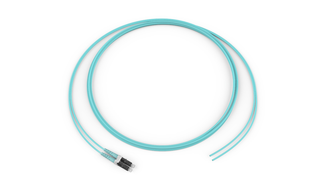 Corning 050502Q5820004M, LC Duplex MM OM4 50um 2F 4 Meters